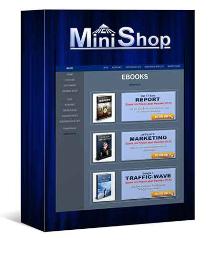 Mini Shop Generator mit 11 Artikel