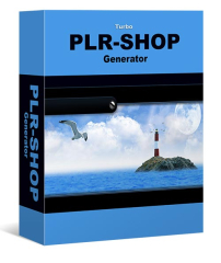 Turbo PLR Shop mit 20 PLR Produkten